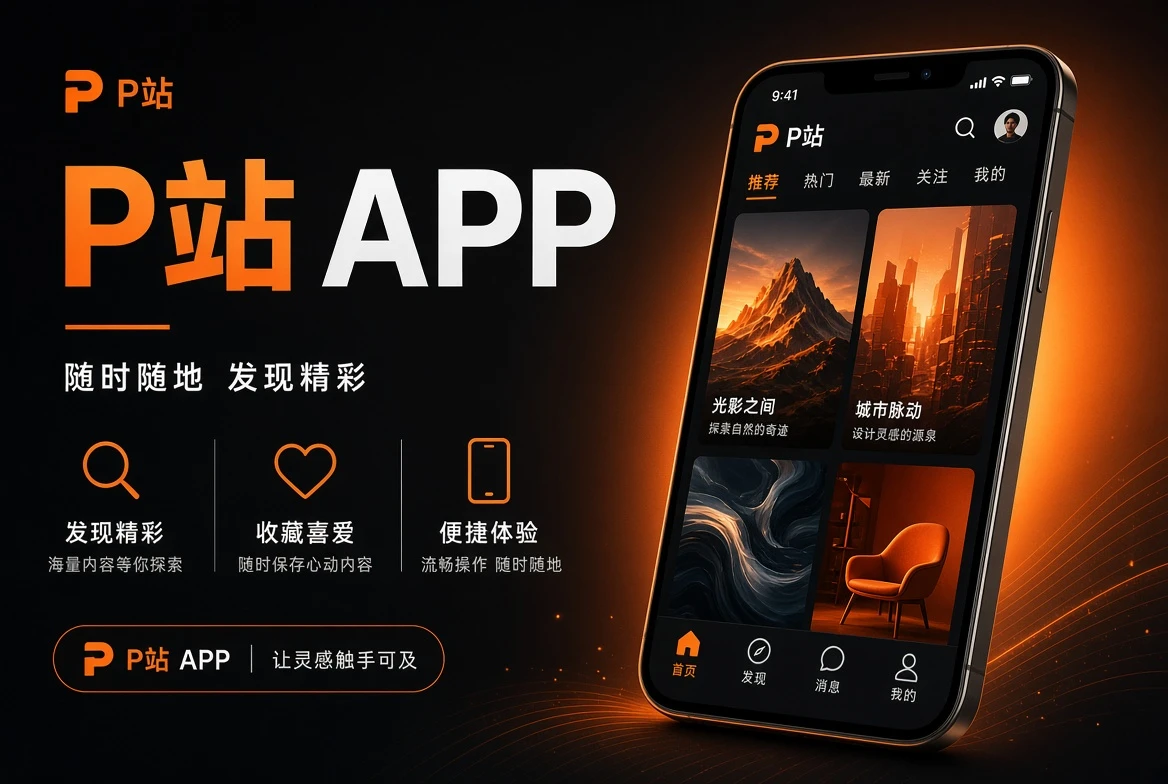 P站APP移动浏览视觉